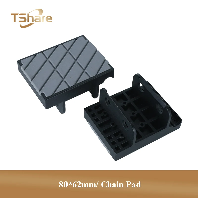 

10PCS E1711E0001 CCE027-80X62mm Woodworking Machine Accessories Conveyance Block Chain Pad for BIESSE Akron Edge Banding Machine