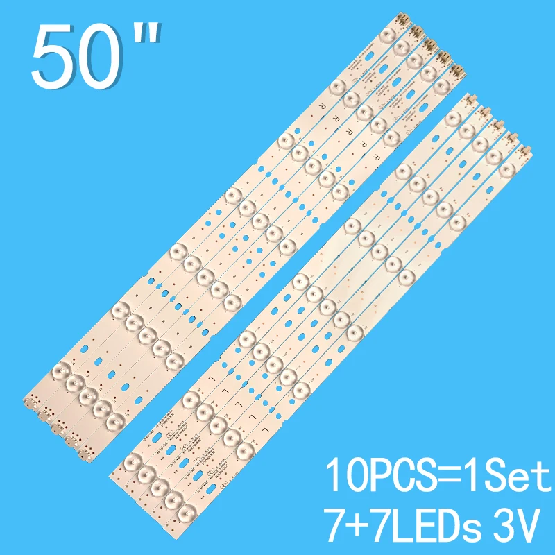 

LED Backlight For 50CE1120 DH50D14L-ZC14F-04 303DH500033 DH50D14R-ZC14F-04 X505BV-FMQR X505BV CN50HA708 T201404034B