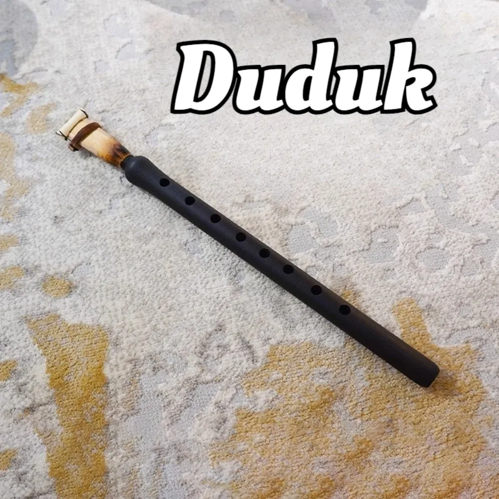 Solid Wood Handcrafted Duduk Flute Meditation Double Reed Instrument ...