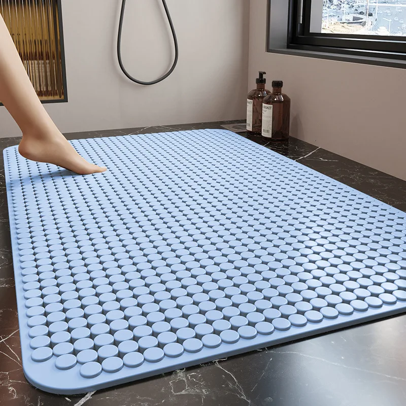 

Toilet Anti-slip Modern Cleaning Bathtub Floor Mat Rug Mat Decoration Home Easy Bathroom Shower Stone Bath For Foot Accessories