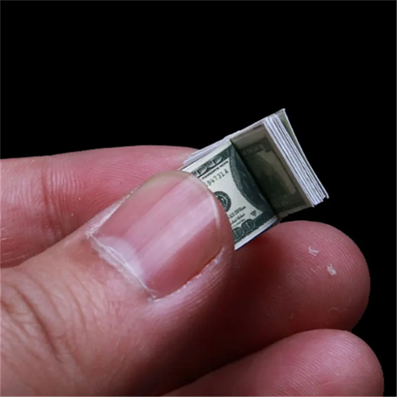 1/12 Scale Coins Dollars Euro Money Scene Accessories Toys for dollhouse Mini Miniature Model Miniature Accessories 4