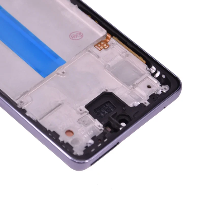 슈퍼 AMOLED LCD 디스플레이 터치 스크린 디지타이저 어셈블리, 삼성 A73 5G A736, SM-A736B SM-A736B DS LCD 스크린용, 6.7 인치