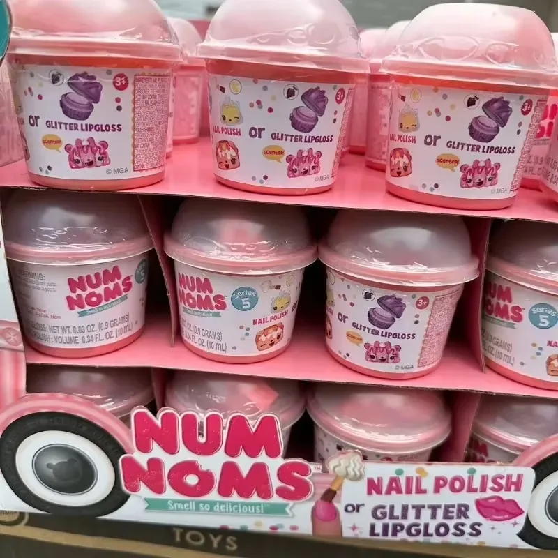 NumNoms 블라인드 박스 장난감 맛이 너무 맛있는 스낵블스 스노우콘 시리즈 귀여운 애완동물 인형 수집용 장난감 어린이 깜짝 선물