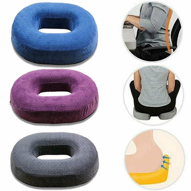 Grosswink Polyester Chair and Car Seat Cushion Donut Ring Pillow for Piles  Haemorrhoid Coccyx Sciatic Nerve Pregnancy Tailbone Fistula Prostate Back  Pain Relief : Amazon.in: Home & Kitchen