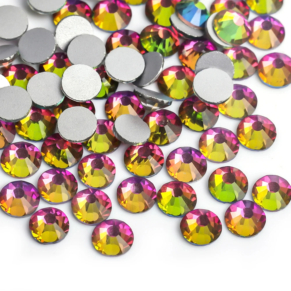 Premium Quality Glass Crystal Rhinestones - Flatback Glitter Stones for Nail Art and DIY Crafts