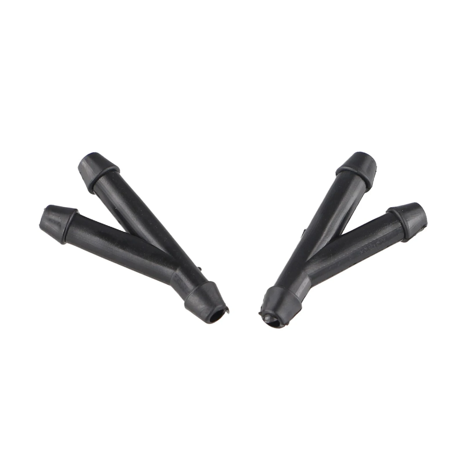 

Splitter Connector Hose T/Y/I Type Tube Universal Washer Water Black Joiner Pipe Pump Windscreen Windshield 60pcs