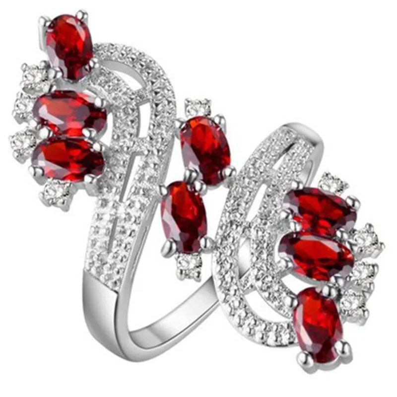 Luxury Colorful Zircon Ladies Accessories Rings for Women Wedding Jewelry Luxury Knot Ring Milangirl crystal rings zircon rings stone rings fashion rings wedding rings fashion ring finger rings
