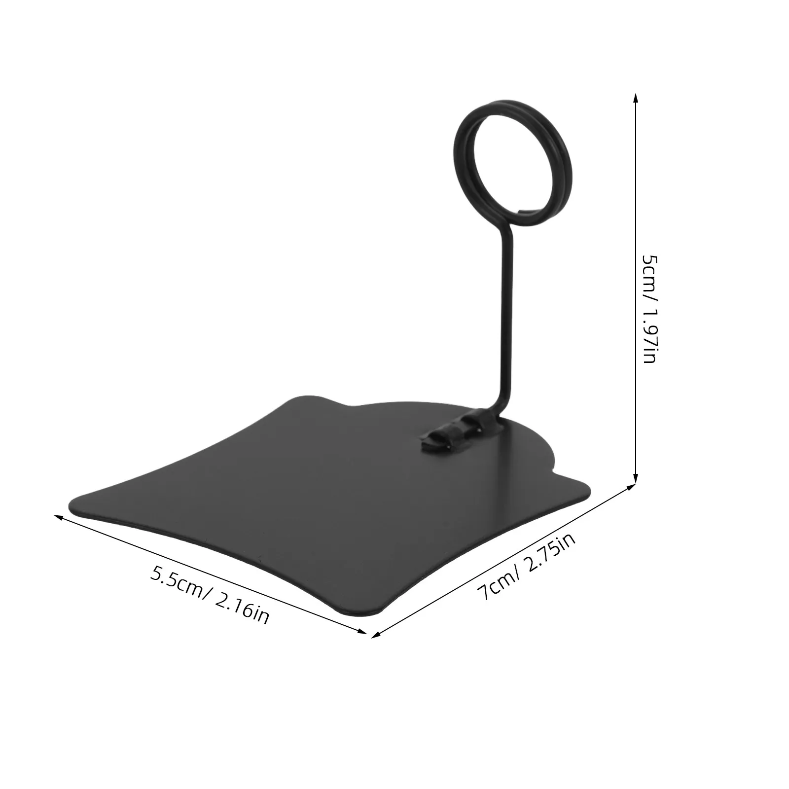 가격표 홀더 검정색 수직형 베이커리 케이크 디저트 스탠드 탁상용 표시판 음식 이름표 메모 클립 사진 홀더