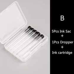 Majohn Press Fountain Pen Ink Refill Cartridges - Large Capacity Office & School Stationery (B Set)