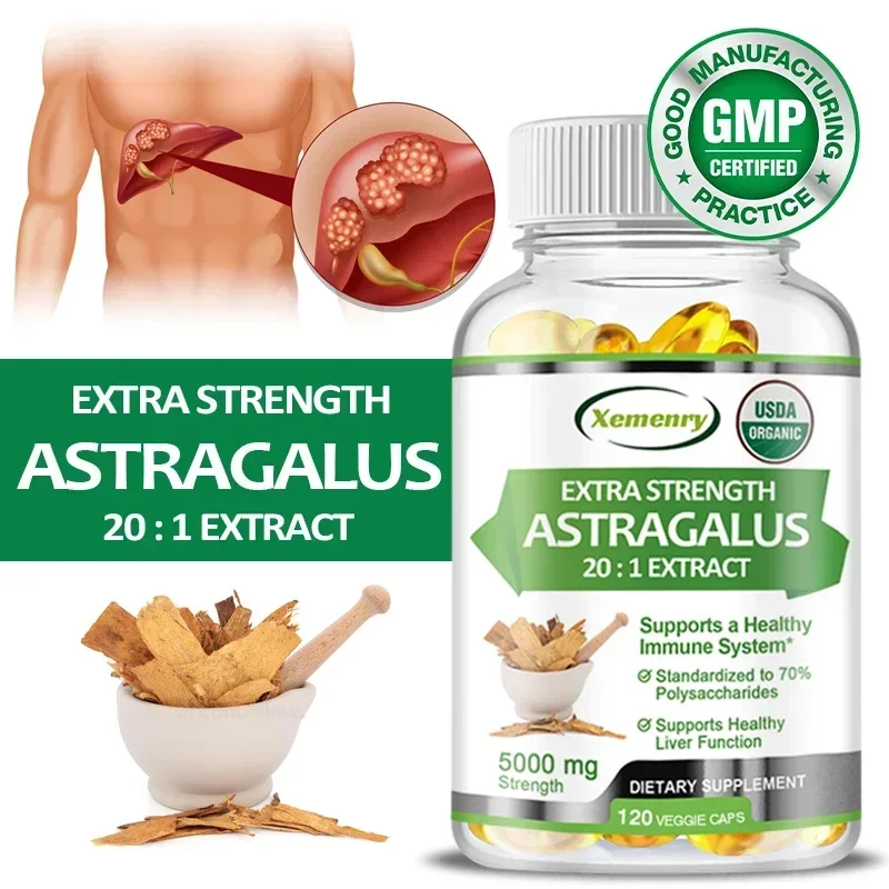 Astragalus Root Capsules Astragalus Root Capsules 5000 Mg Immune Support