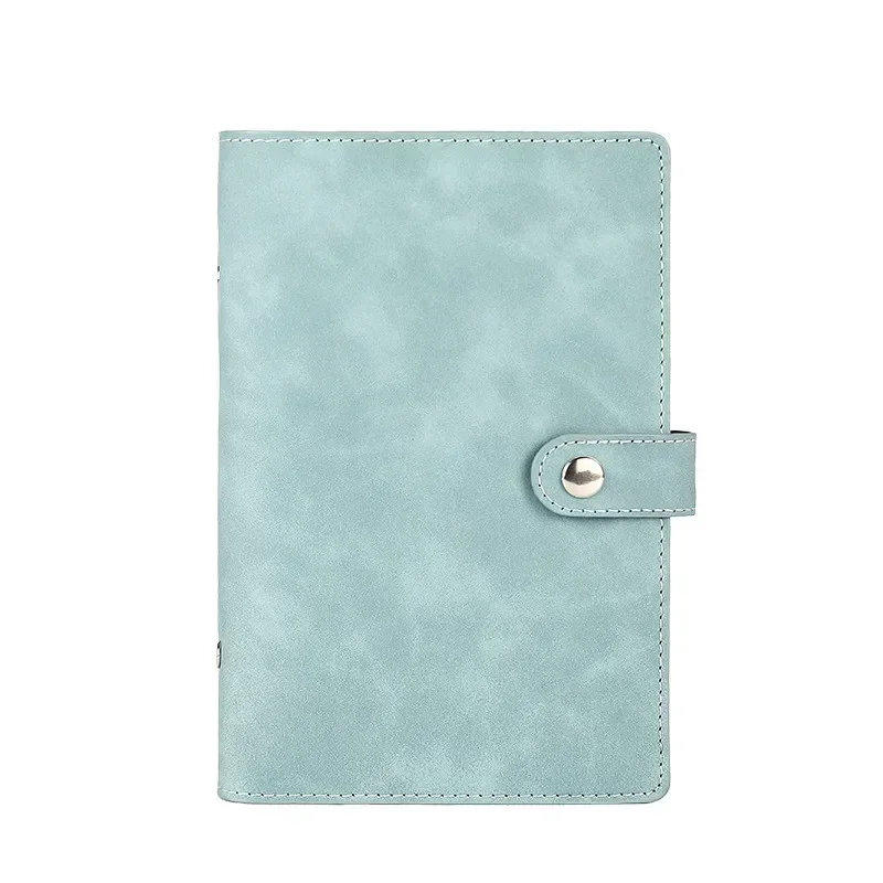 Budget Binder Notebook A6 Budget Binder Planner Notebook Cover PU Loose-leaf 6 Holes Binder Diary