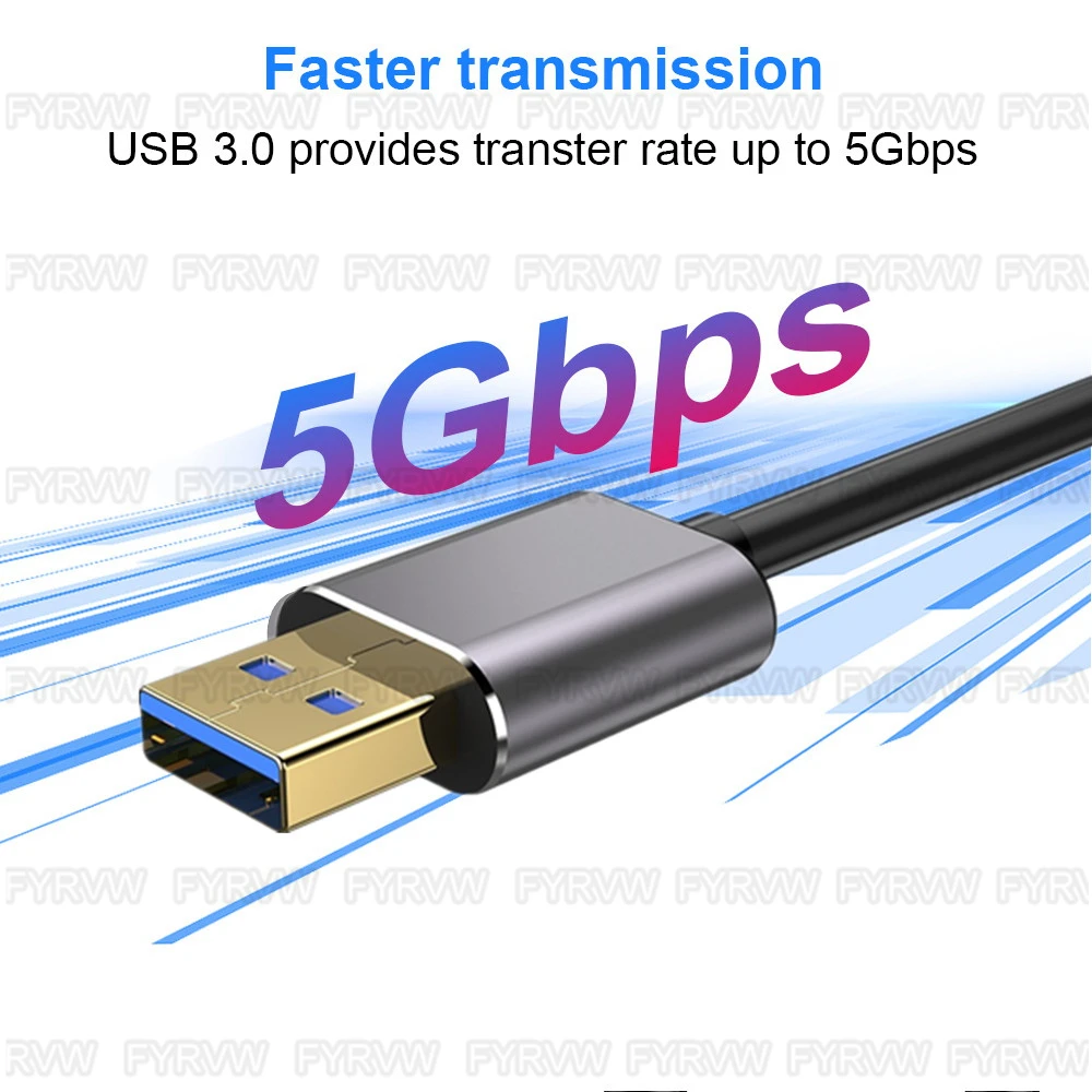 USB 남성-USB A 케이블 USB3.0 5Gbps 유형 A 남성 케이블 USB 남성-하드 디스크 TV 박스 USB 카메라 DVD 코드 용 남성 USB 익스텐더