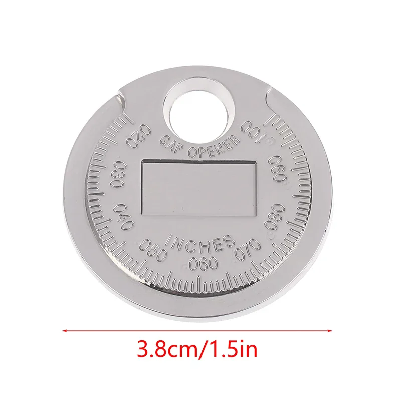0.6 2.4mm 0.02 0.10 툴 코인 타입 인치 스파크 플러그 게이지 측정 범위 스파크 플러그 게이지 칼리버 측정기