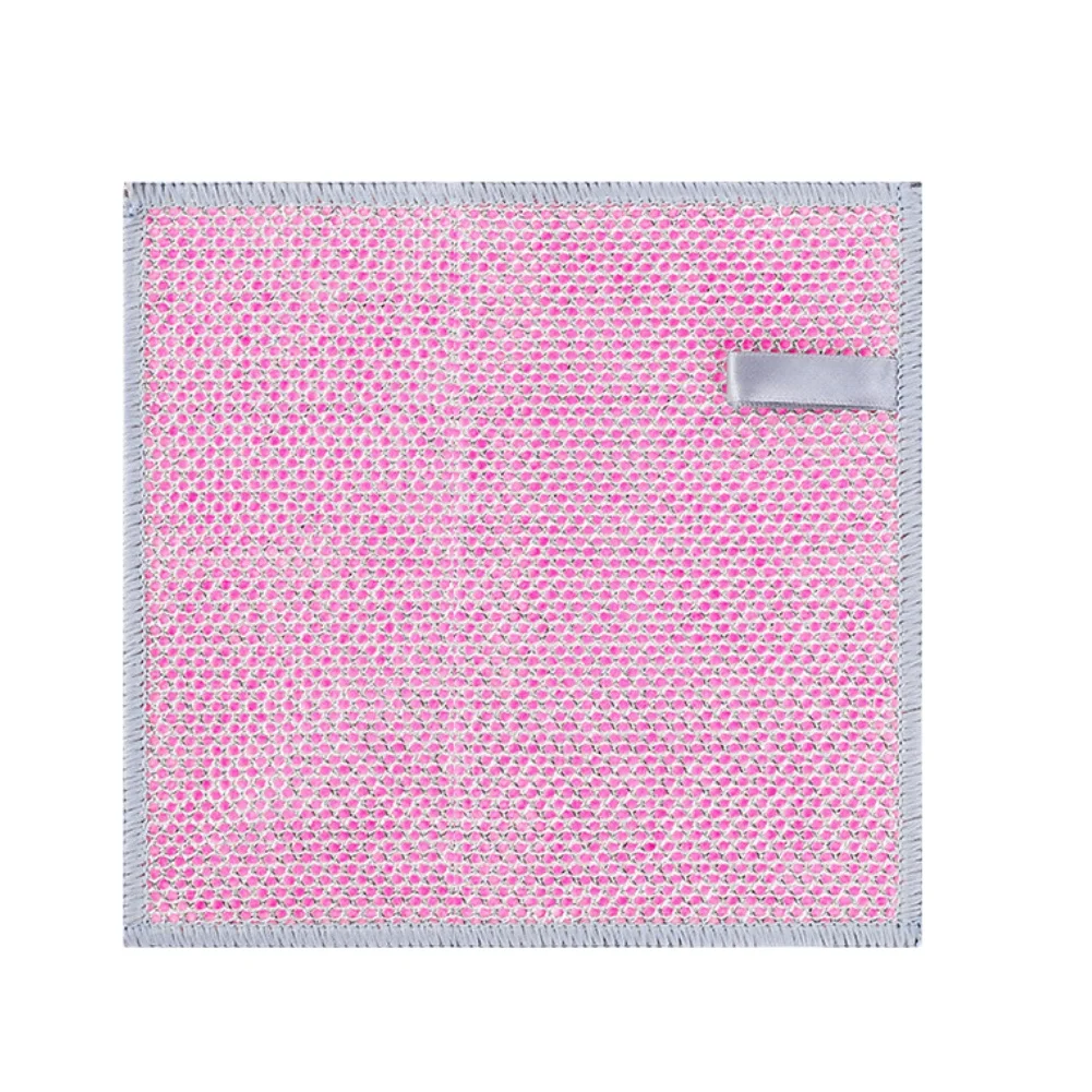 

Dishcloth Dishwashing Rags 20x20cm Efficient Cleaning Fine Hole Design For Kitchen Reusable Versatile Universal