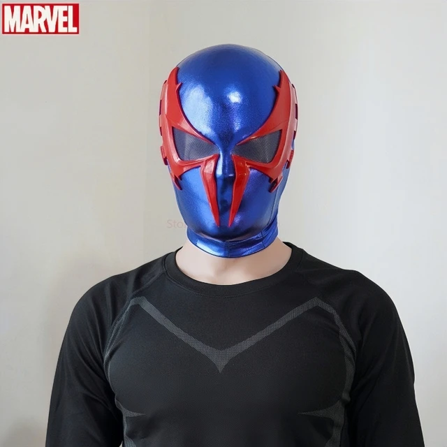 2099 Ultimate Spiderman Mask Helmet Cosplay 3D Spider-Man Costume