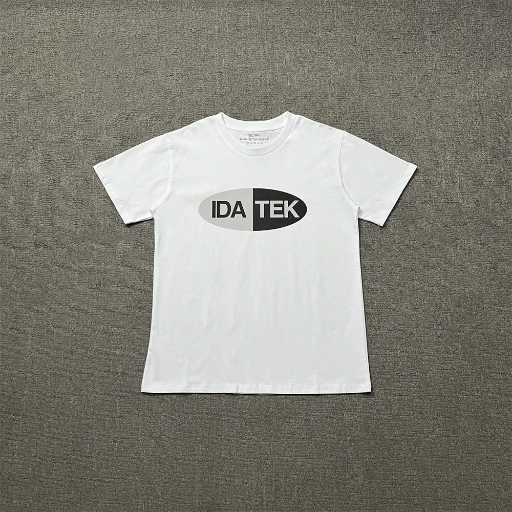 New IDA T Shirt Men Women Unisex White T-shirt Top Tees