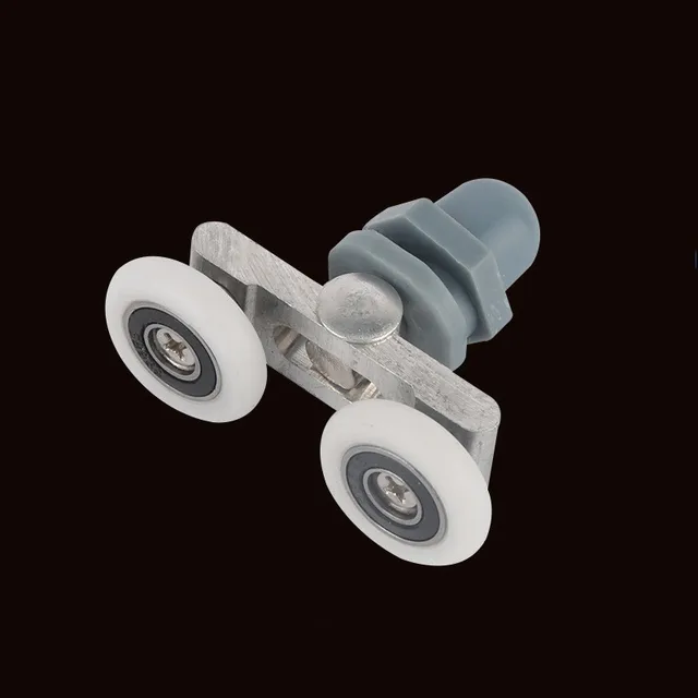 Enhance Your Shower Experience with the 1pcs Glass Sliding Door Swinging Double Wheel Pulley Bearing Rollers