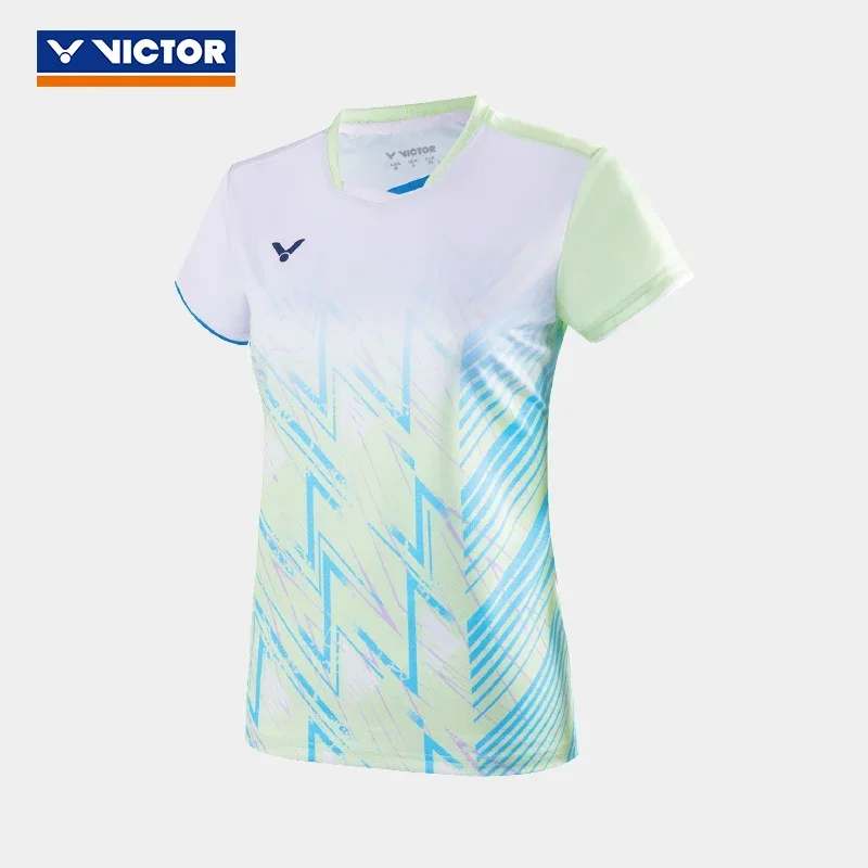 New Victor sport t-shirts t shirt men women fashion Jersey badminton clothing sportswear short sleeve polo set skirts T-40008