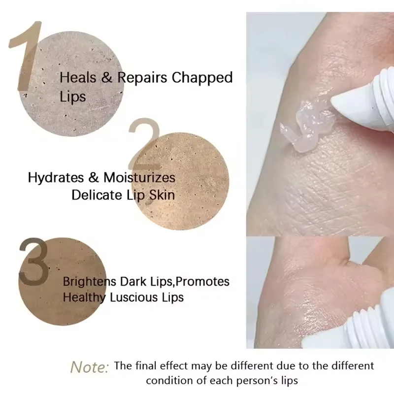 Lip Balm for Remove Dark Lip Dead Skin Removal Lip Lines Exfoliate Lasting Moisturizing and Nourishing for Men and Women Serum 6