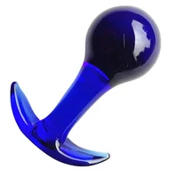 40mm Glas Butt Plug Anal Perlen Für Frauen Dildos Vaginal Ball Männer Prostata-massagegerät Weibliche Masturbator Sex Spielzeug Erotische produkte 1