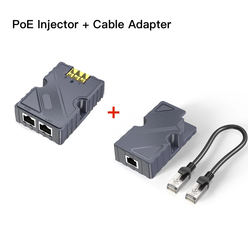 EDUP Iniettore PoE 150W Per Starlink V2 – Convertitore DC 12V-48V, Con Protezione Da Sovratensione, Supporta Gigabit Ethernet