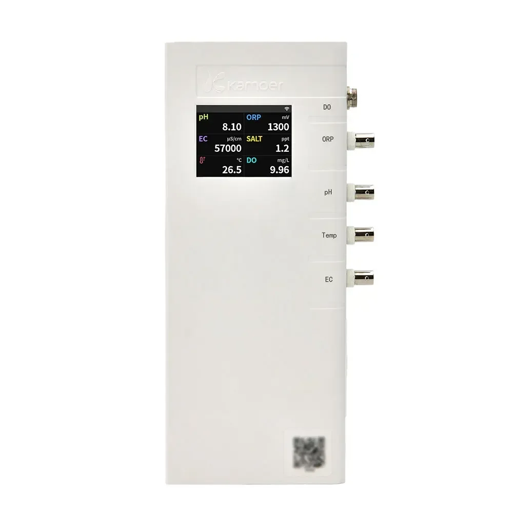 Kamoer QiJian-3 WQS Water Quality Analyzer 5 Parameters Fish Reef Aquarium Tank Smart Sensor Controller Kit