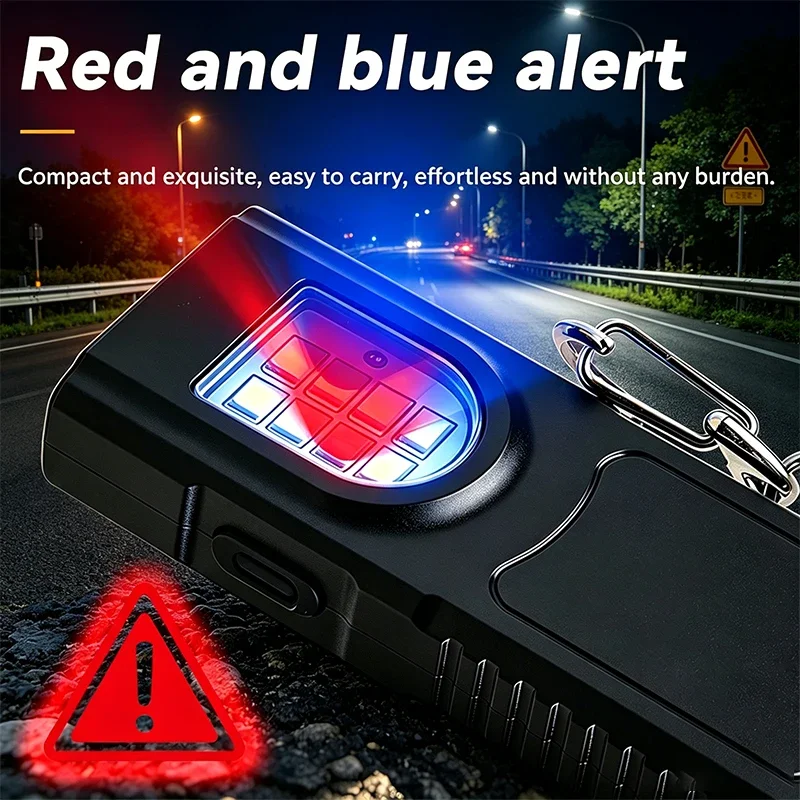 Multifunctional Mini LED Keychain and Hat Clip Light