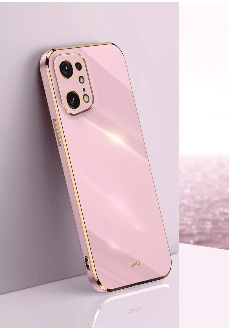 Funda For Oppo Find X5 Pro Case Tyylikäs pinnoitettu puhelimen kuori Oppo Find X5 Lite Case Ylellinen Pehmeä Silikoni Iskunkestävä B_voghion.com