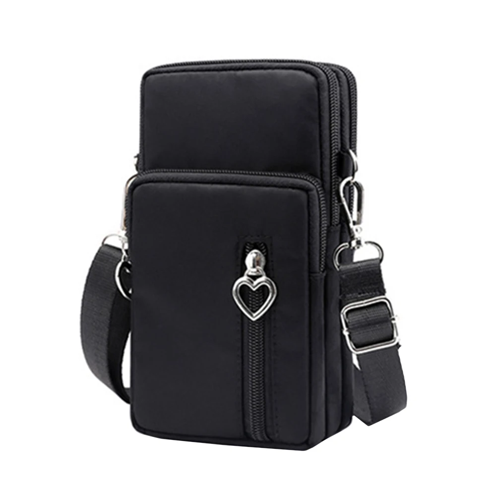 

1Pc Multifunctional Messenger Bag Women's Mobile Phone Bag Crossbody Bag Wallet Running Hiking With Pouch Small Object Organizer