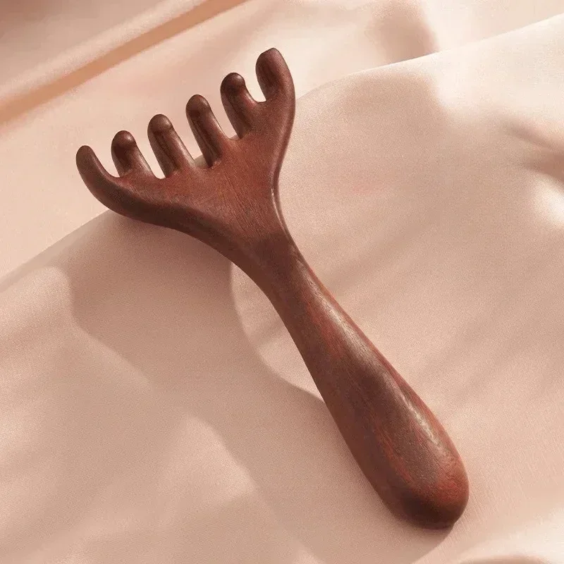 Head Meridian Massage Comb Massage Gua Sha Tools,Professional Lymphatic Drainage Tools,Wood Therapy Massage Tools for Back,Legs