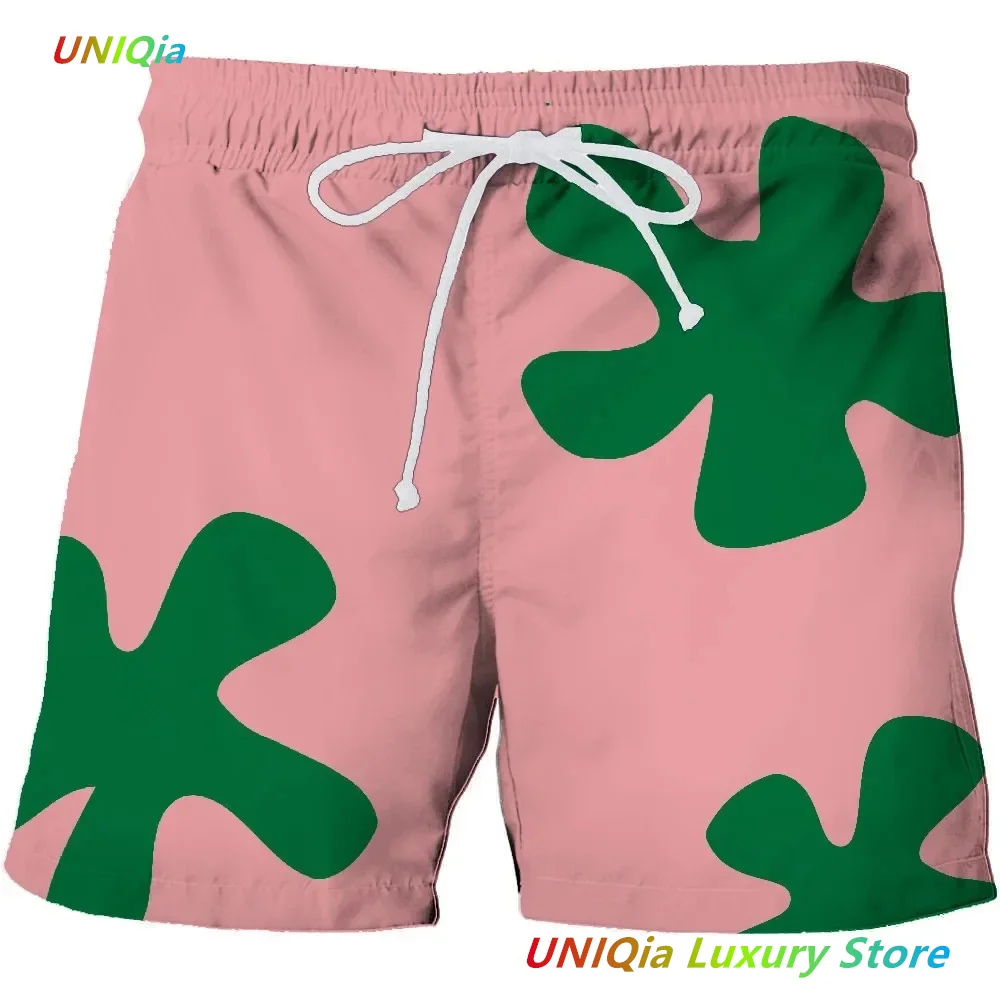 New 3D Anime Patrick Star Board Summer Men Shorts Trunks Quick Dry Beach Swiming Shorts Women Men Short Pants Beach Kid Clothes — view 6