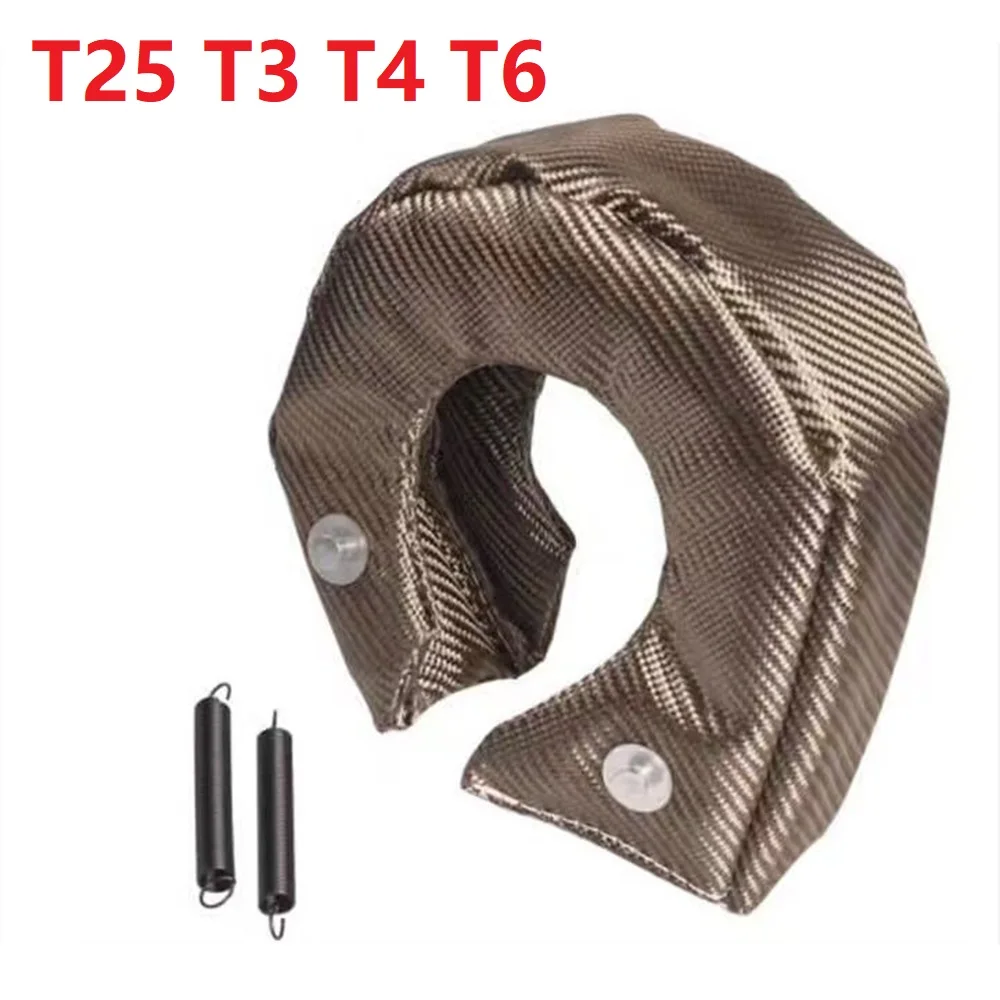 

Крышка турбины Car T25 T3 T4 T6 Turbo Charger, тепловая крышка, Титановая Крышка турбины, защитная оболочка, гоночные аксессуары