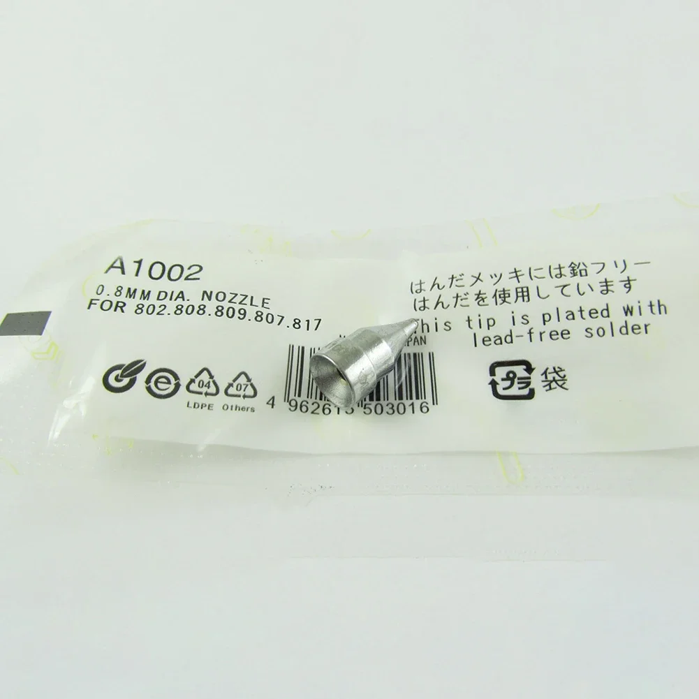 

Leadless Welding Header Silver Soldering Tips Header Leader-Free Leadless Welding Tip 1.0MM 1pcs A1002-7 For Hakko