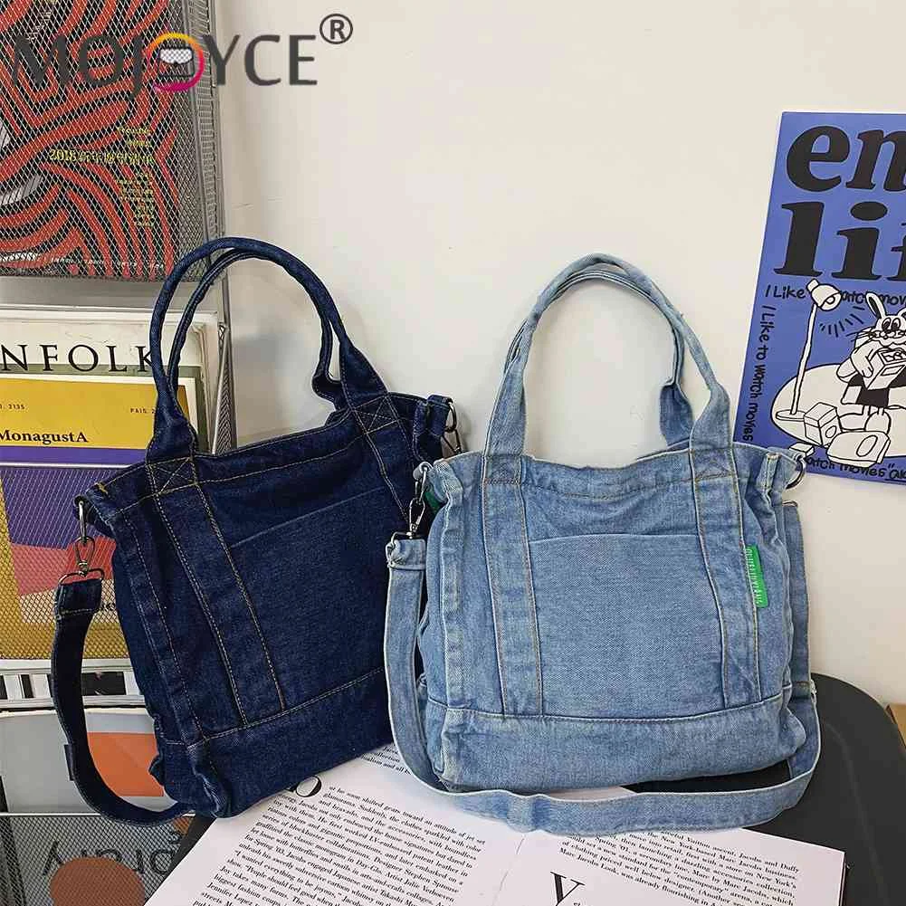 MARVELL Bag Denim Fabric Woven Shoulder Bag