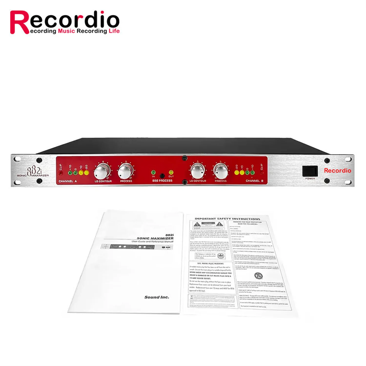 Processador de Áudio Efeitos Mais Recentes Desempenho de Palco Profissional Processamento de Som Exciter de Som Gax882i - Image 2