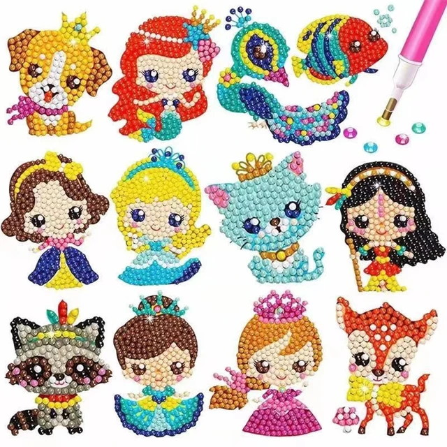 Diamond Painting Stickers Princess