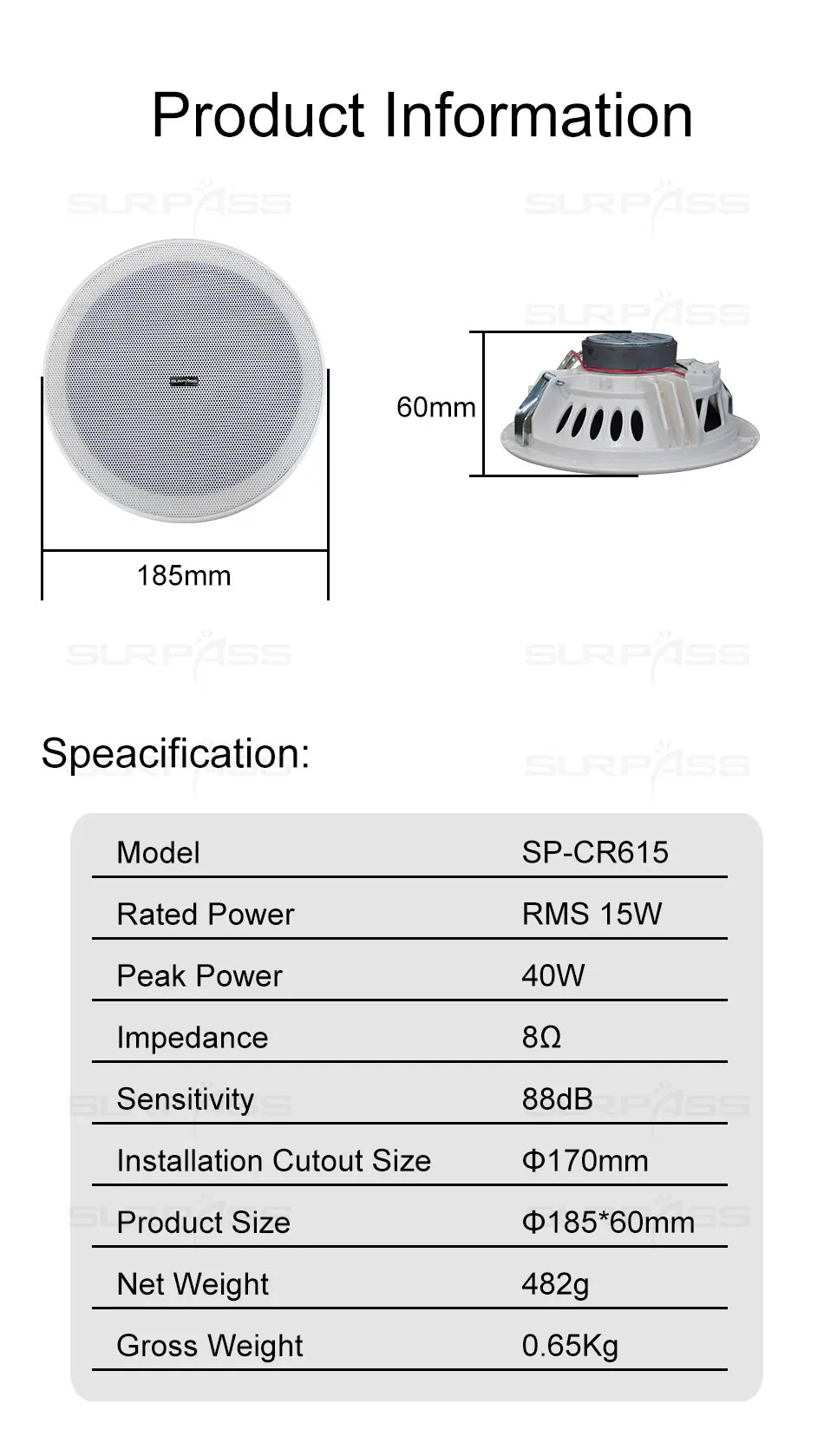 Ultrapasse o sistema audio surround dos oradores