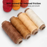 WUTA Leather Waxed Thread Round Polyester Sewing Thread – Hand Stitching Cord for Leather Craft, DIY Bracelets & Repair Work - Image 4