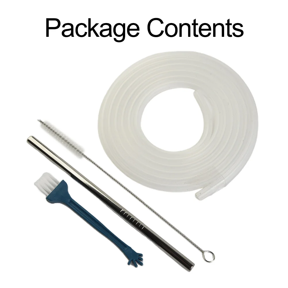 Full Automatic Coffee Machine Milk Pipe Cleaning Set Silicone Milk Hose