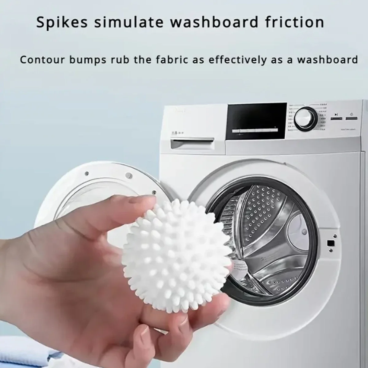 Description Picture 2 of item4pc Laundry Balls Designed for Washing Machines To Remove Dirt and Prevent Entanglements and Hair Removal Tools Are Convenient