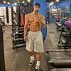 Summer Gym Fitness Sports Mens Cotton Shorts Ragged Cutoff Shorts Casual Training Hip Hop Running Loose Basketball Short Pants 1