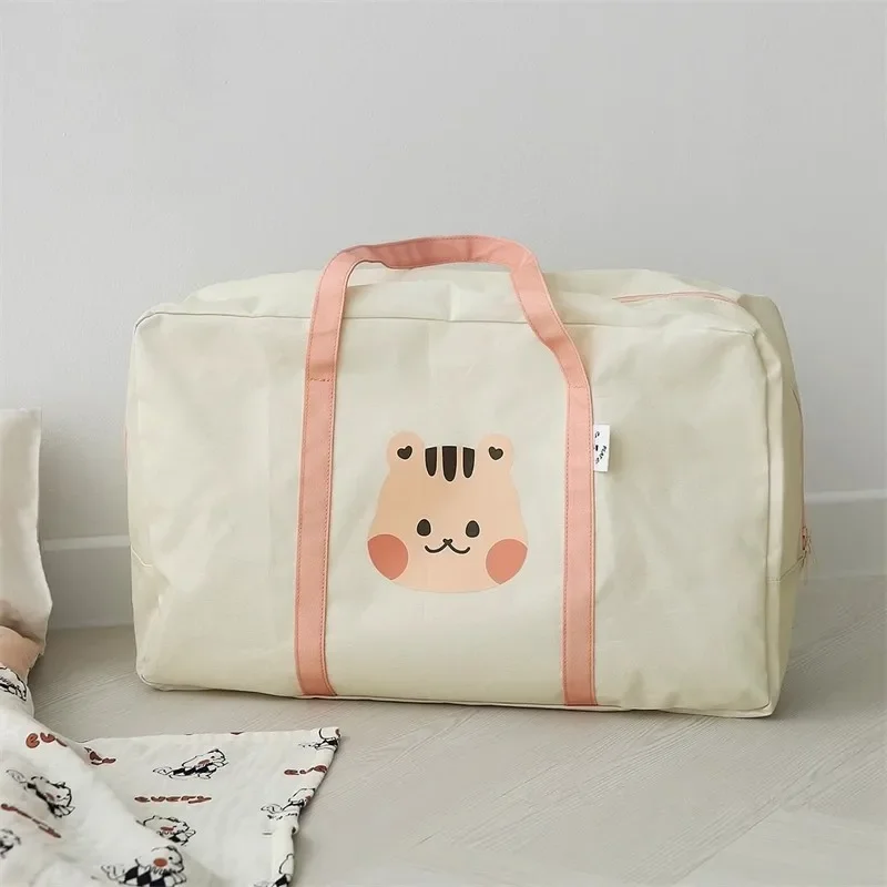 Ins Baby Kindergarten Quilt Storage Bag Korean Style Cute Cartoon Baby Bedding Travel Large Capacity Luggage Bag 3