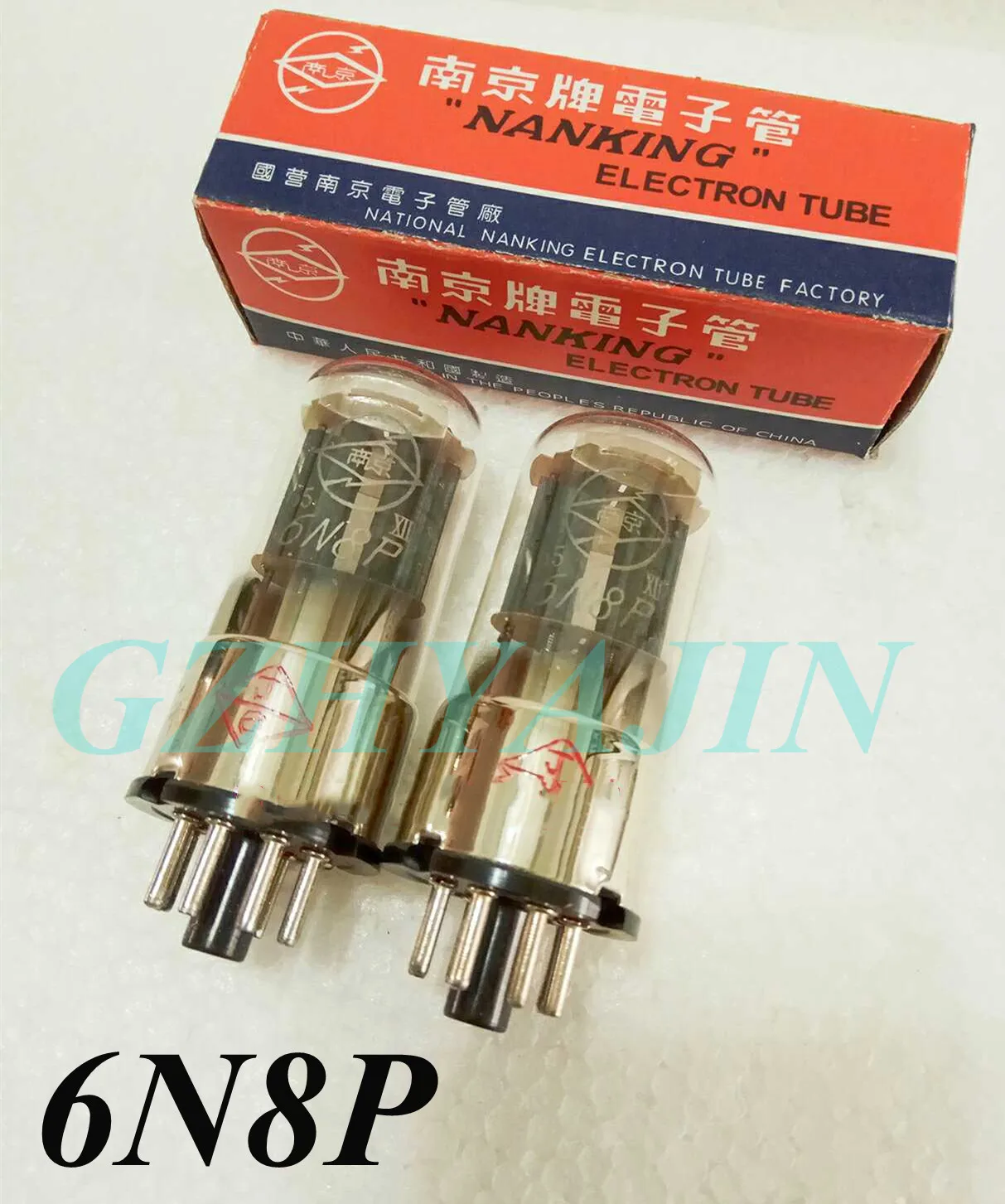 

Brand-new original box Nanjing 6N8P electron tube J-generation 6H8C CV181 6SN7 5692 6n8p provides pairing.