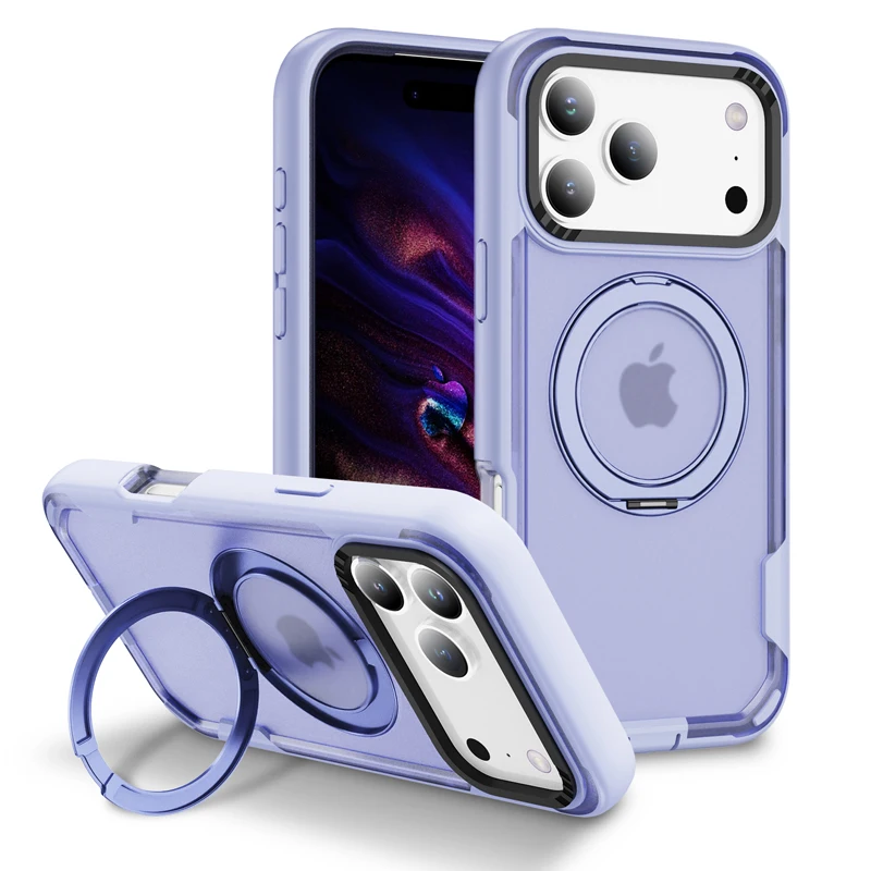 Shockproof Heavy Duty Armor Phone Case with Metal Brackets