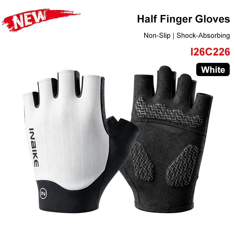 INBIKE Shock-Absorbing Breathable Summer Cycling Gloves
