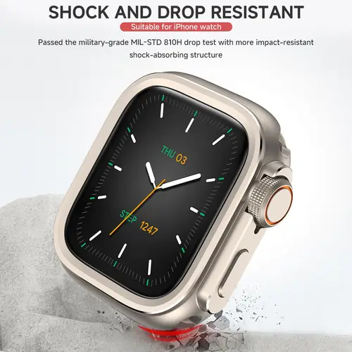 Aluminum Alloy Case for Apple Watch Case Ultra 3 2 1 49mm 46mm 44mm 45mm Metal Bumper Protective for IWatch Series 11 10 9 8 7 6 - Image 3