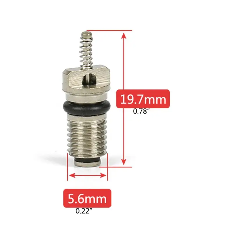 AC R134A Valve Core 10Pcs/Set Automotive Car Air Conditioning Cores Needles Repair Kit Heat Resistant Vehicle Car Accessories