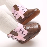 Baby Boots Made Of Soft PU and High-quality Cotton 2024 New Autumn and Winter Short Boots With Rubber Soles and Anti Slip Baby 6