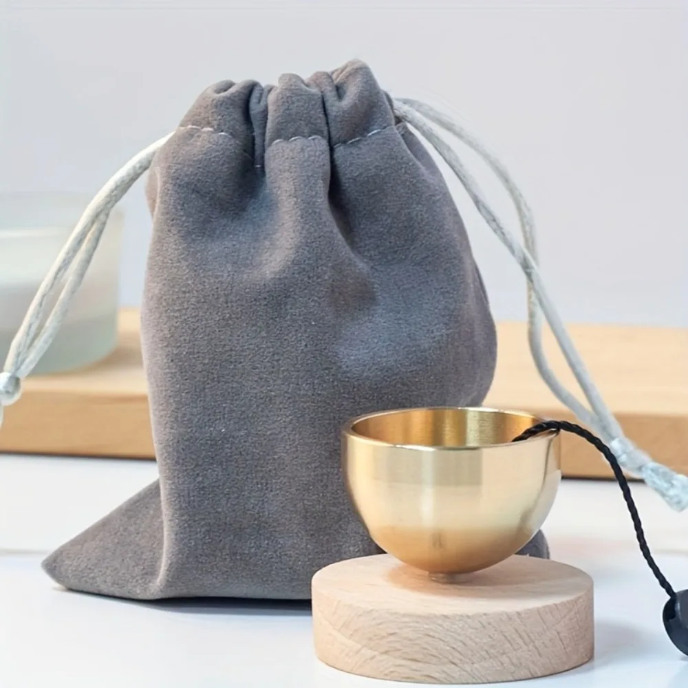 S154ca23d478946ca8330bde3f11f9052W.jpg Mini Singing Bowl Set, Ideal for Yoga Meditation and Relaxation - Image 1