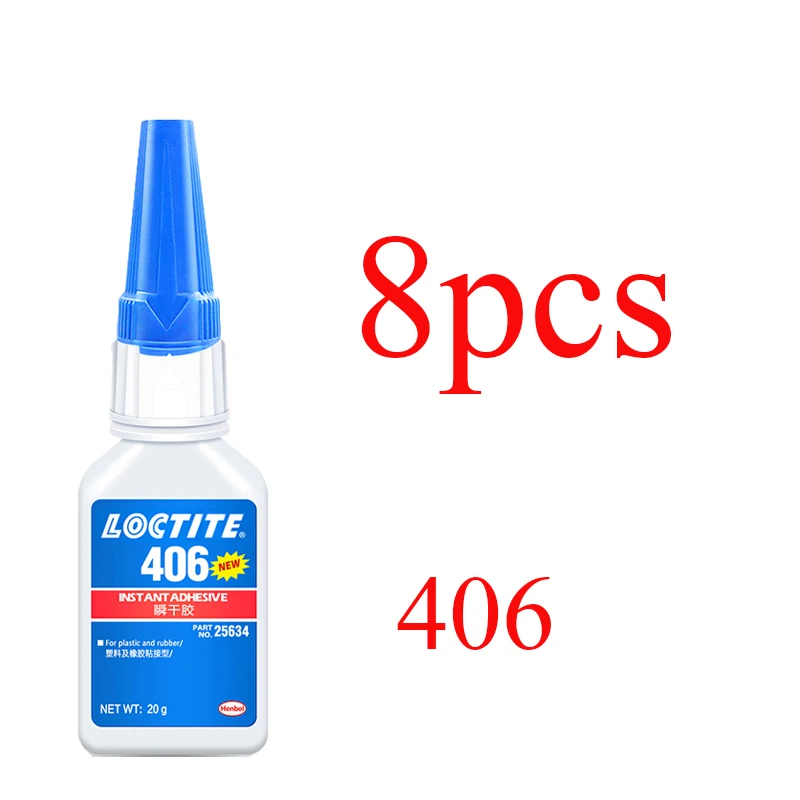 500g 20g Loctite 406 Super Glue Strong Adhesive Metal Plastic Wood